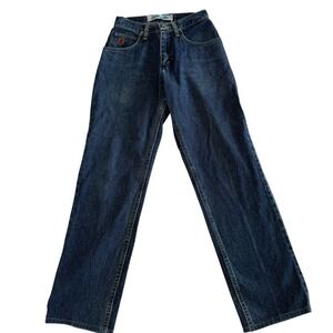 Wrangler  Twenty X Vintage Women's High Rise Dark Blue Straight Jeans